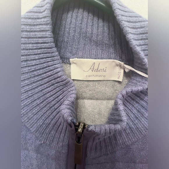 Adesi Cashmere Vest Couture Italian NWT - Picture 3 of 6